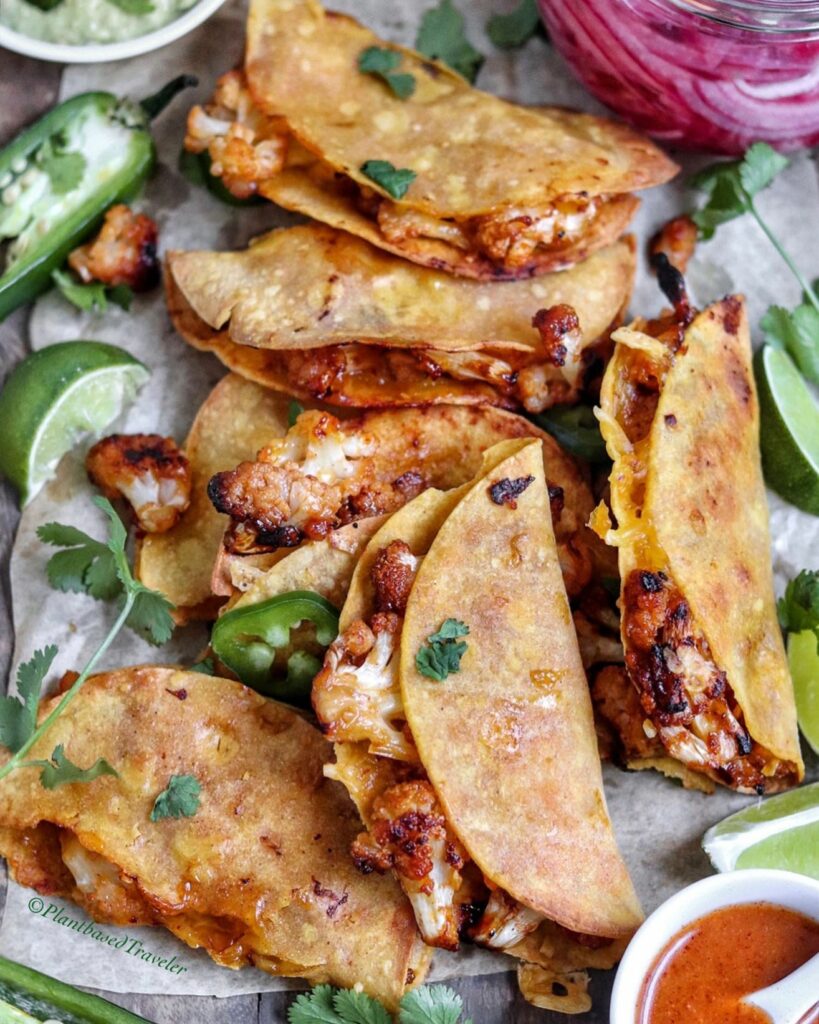 Bang Bang Cauliflower Tacos