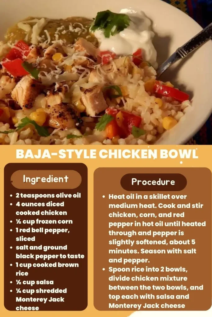 ingredients and instruction