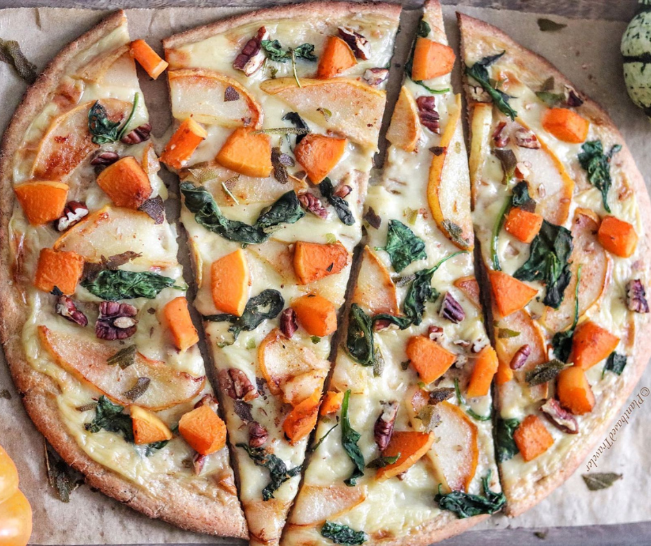 Crust Pizza with Butternut Squash