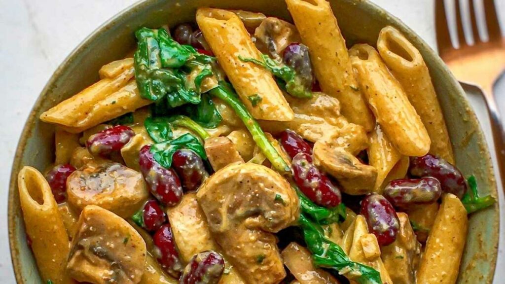 Creamy Curry Pasta Recipe (1)