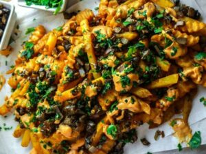 Vegan Potato, Leek And Celeriac Soup With Chipotle Tempeh 'Crotons' (1)