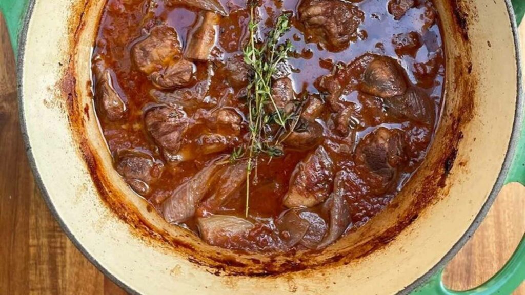 Lamb tomato stew