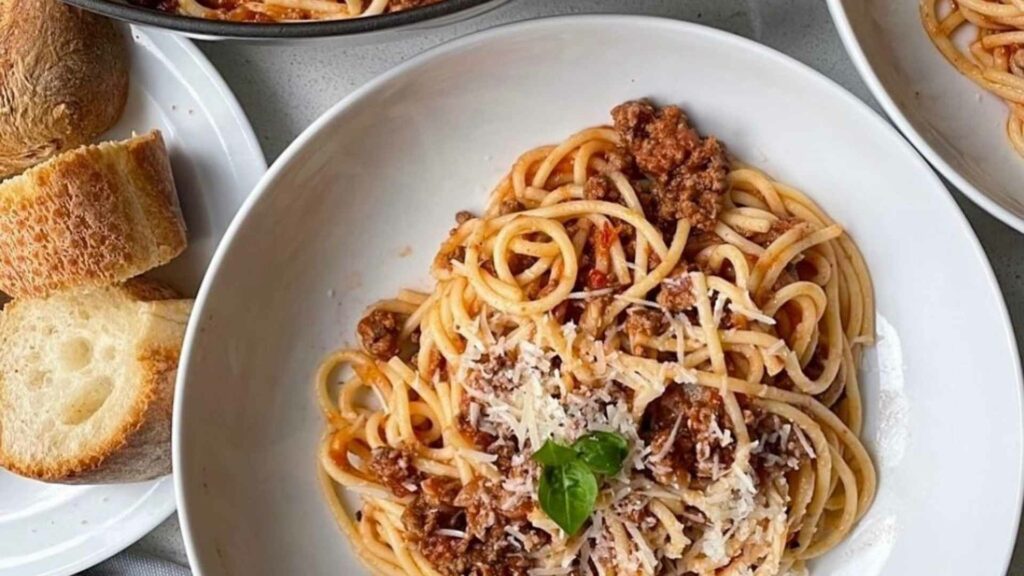 Spaghetti bolognese