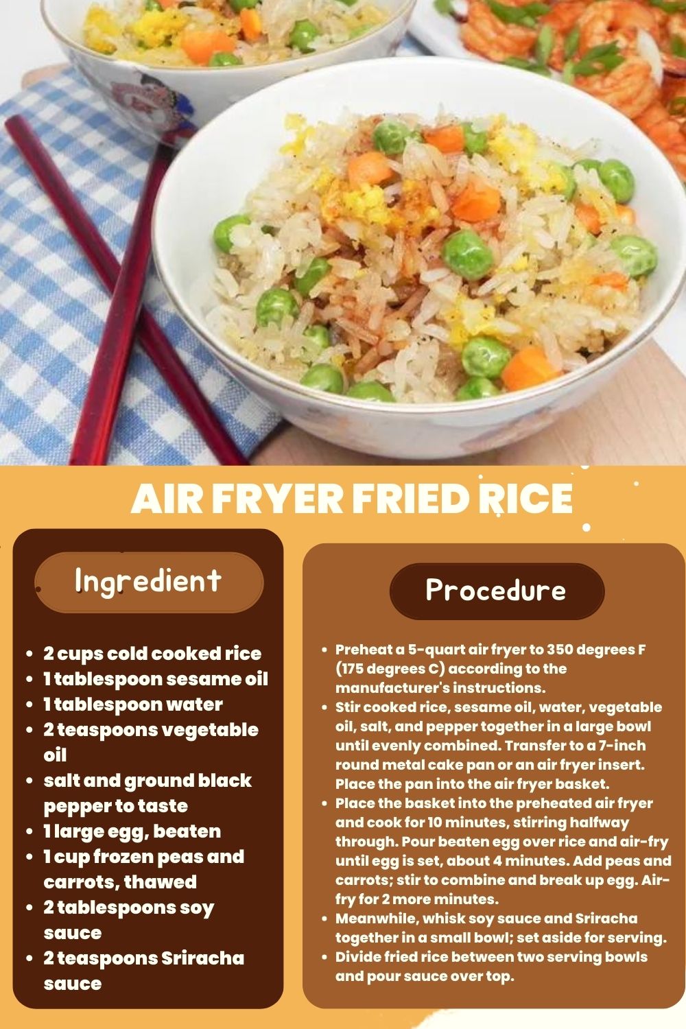 Best Air Fryer Fried Rice Insta Cooked