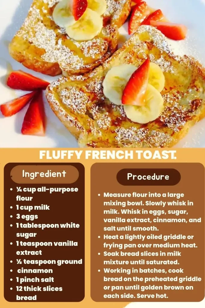 Fluffy French Toast