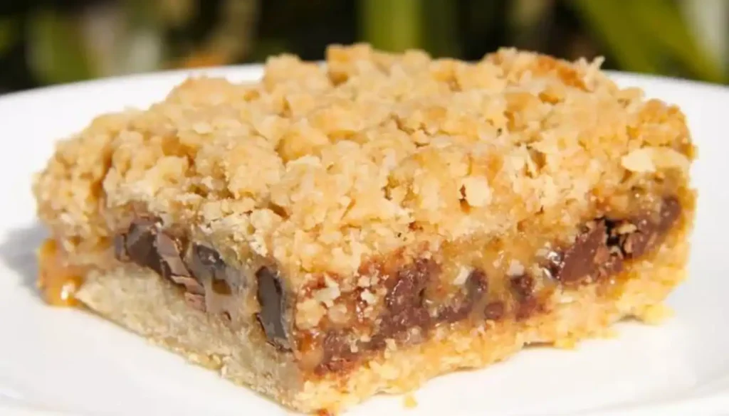 These irresistible bars are packed with rich flavors and a perfect balance of chewy and crunchy textures.