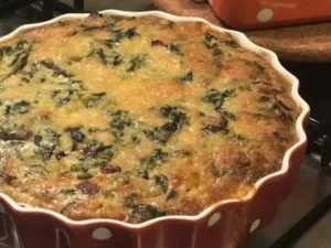 This savory dish is baked to perfection in a flaky crust, creating a delightful harmony of tastes and textures. Ideal for breakfast or brunch, this easy-to-make quiche will satisfy your cravings while impressing your guests.