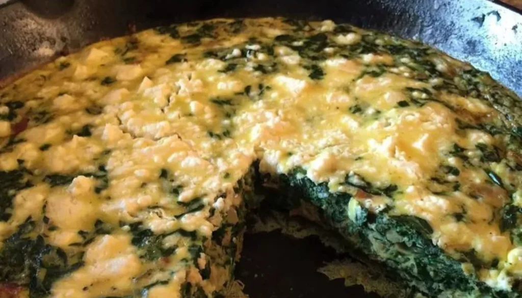 This deliciously healthy dish combines the vibrant flavors of fresh spinach and tangy feta cheese, all nestled in a golden, flaky crust.
