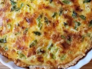 This savory dish combines a buttery, flaky pastry crust with a rich and creamy cheese filling, making it a delightful treat for breakfast, brunch, or any time of the day.