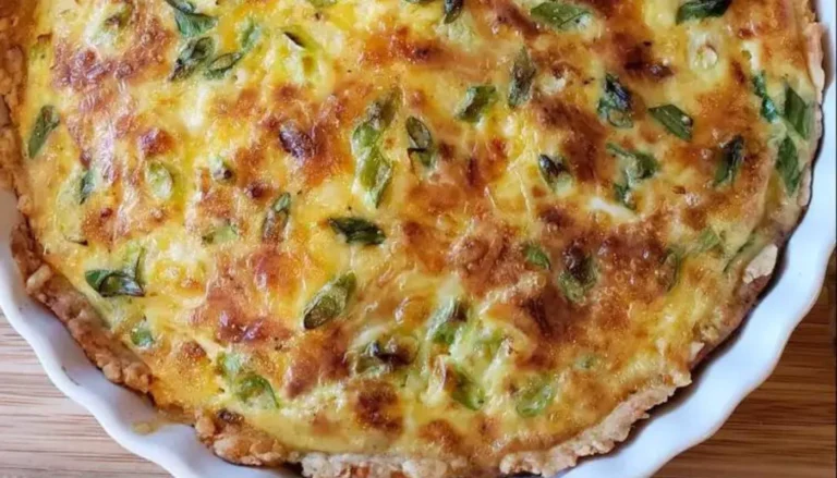 Quick and Easy Quiche Pastry (With Cheese)