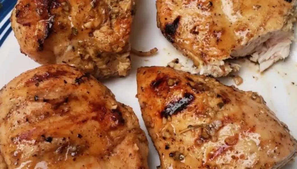 Tender chicken marinated in a delightful blend of honey, lemon, and Italian herbs, grilled to perfection for a mouthwatering taste sensation.