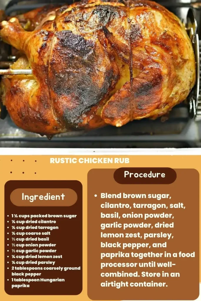 Rustic Chicken Rub