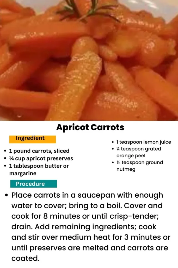 Apricot Carrots 2