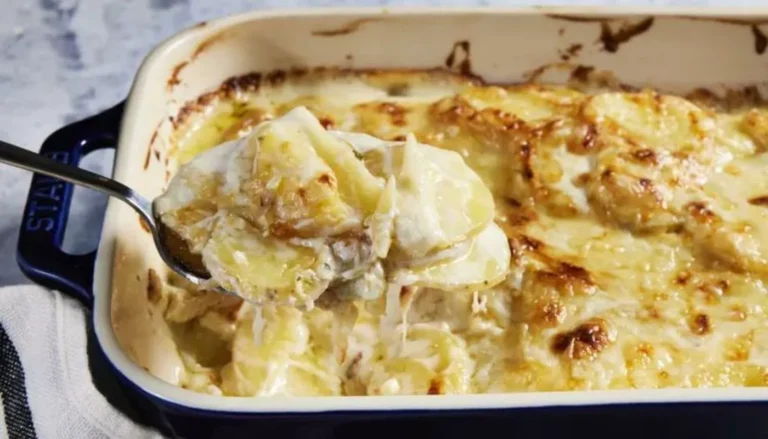 Creamy Garlic Potatoes au Gratin: A French Classic