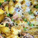 This quick and tasty recipe combines tender tuna, al dente pasta, and a rich, creamy sauce, all baked to perfection.