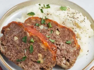 This savory and flavorful meatloaf is made effortlessly in the Instant Pot, saving you time and effort in the kitchen.