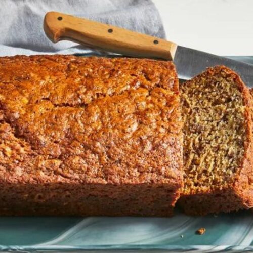 This moist and fluffy banana bread will captivate your taste buds with its natural sweetness and heavenly aroma.