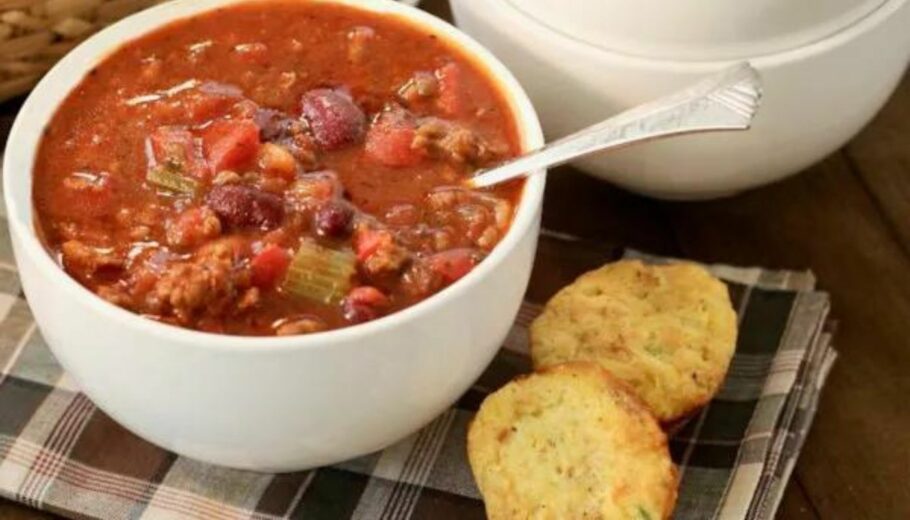 This hearty and soul-warming recipe boasts tender beef, savory beans, and a medley of mouthwatering spices, perfectly blended to create a delightful harmony of taste.