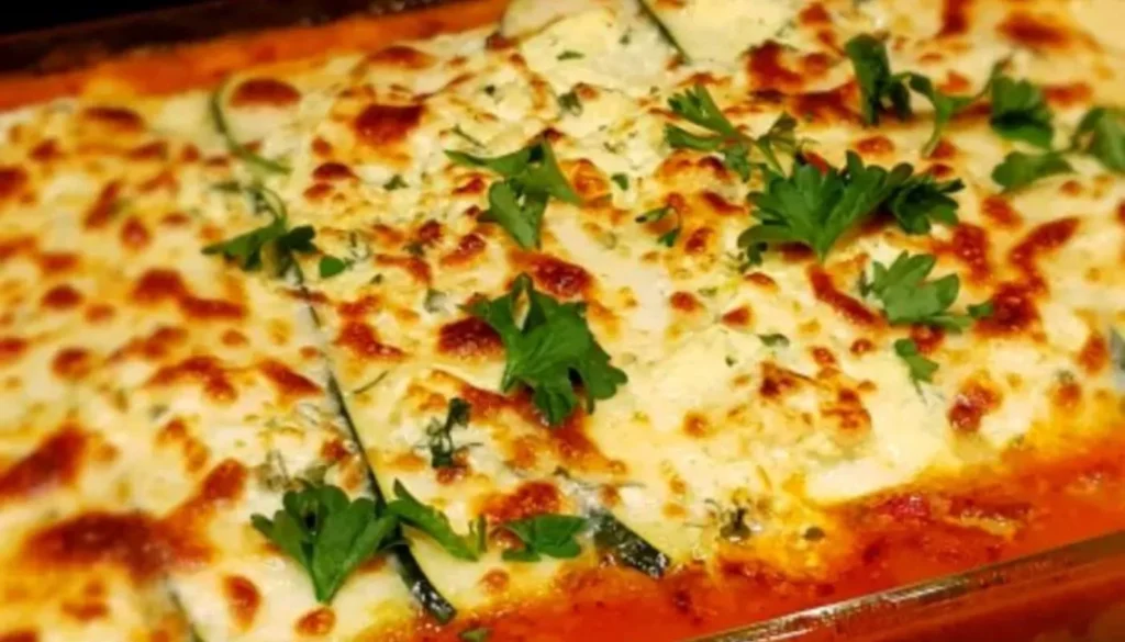 Layered with fresh zucchini strips, rich tomato sauce, savory ground meat, and a delectable blend of cheeses, this low-carb twist on the classic lasagna will leave you craving for more.