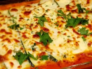 Layered with fresh zucchini strips, rich tomato sauce, savory ground meat, and a delectable blend of cheeses, this low-carb twist on the classic lasagna will leave you craving for more.