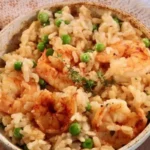 This fast and creamy dish combines succulent shrimp and tender peas, perfectly cooked in the Instant Pot for ultimate convenience