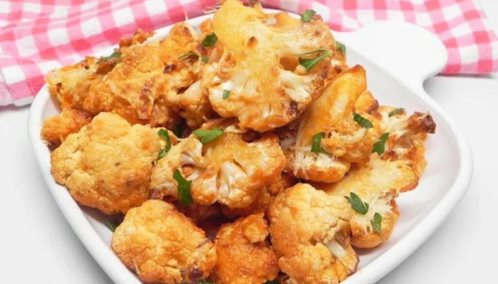 This tantalizing recipe combines perfectly roasted cauliflower florets with a kick of spice that will leave your taste buds begging for more.