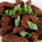 Tender, succulent beef is marinated in a savory blend of traditional Korean spices, ensuring each bite bursts with authentic taste. Slow cooking allows the flavors to meld together, resulting in a dish that is both incredibly flavorful and melt-in-your-mouth delicious.