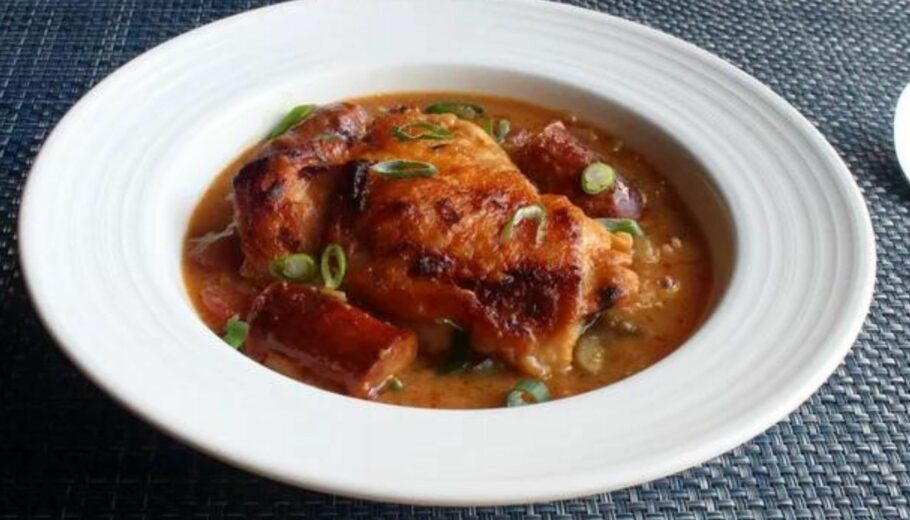 recipe Baked Chicken and Sausage Gumbo