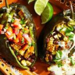 recipe _Grilled Stuffed Poblanos