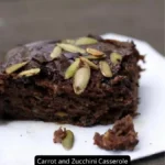 Indulge in the delicious blend of zucchini, apple, and chocolate with this homemade Chocolate Apple Zucchini Picnic Cake.