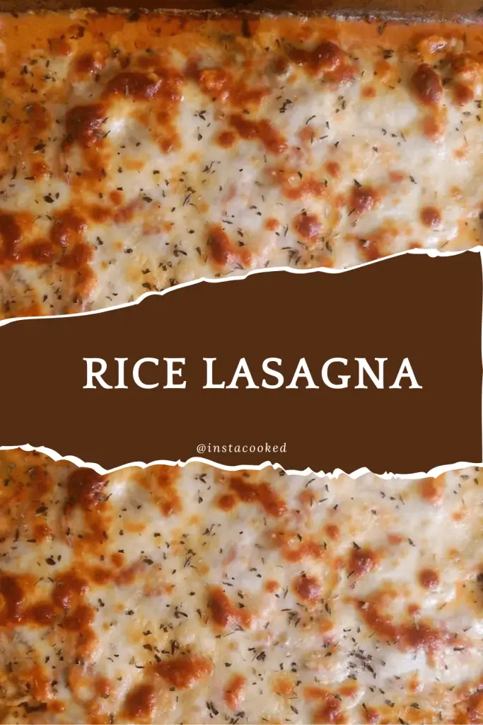 Delicious Rice Lasagna Recipe - Easy and Quick