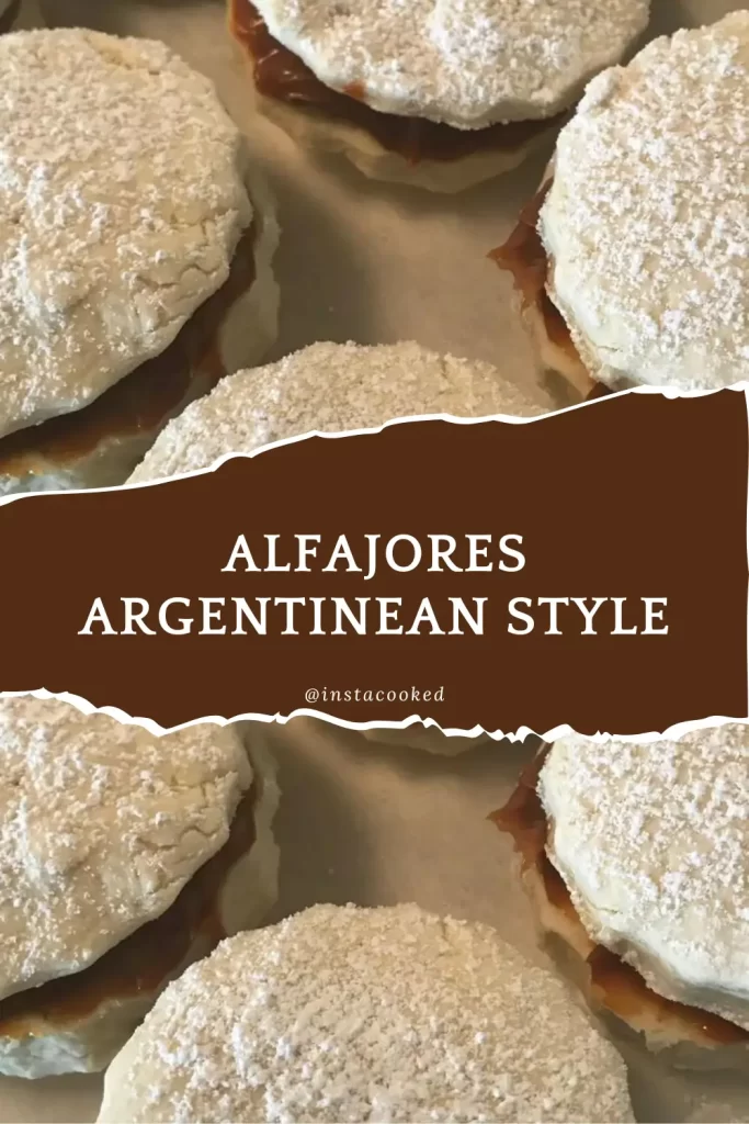 Alfajores Argentinean StyleCOATconut Sandwich Cookies