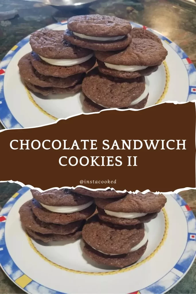 Chocolate Sandwich Cookies IICOATconut Sandwich Cookies