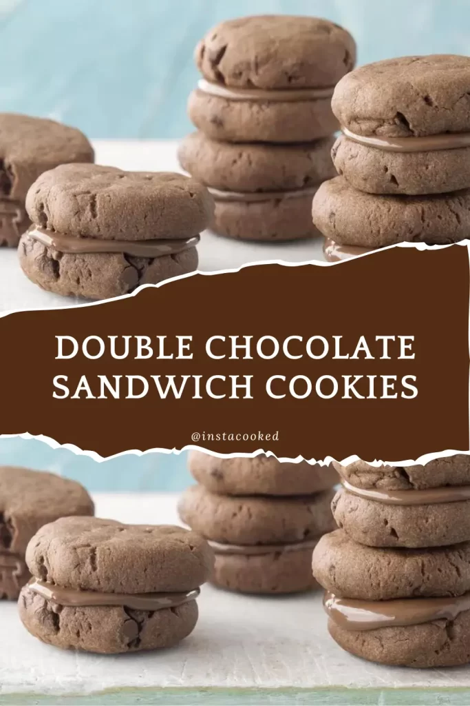 Double Chocolate Sandwich CookiesCOATconut Sandwich Cookies