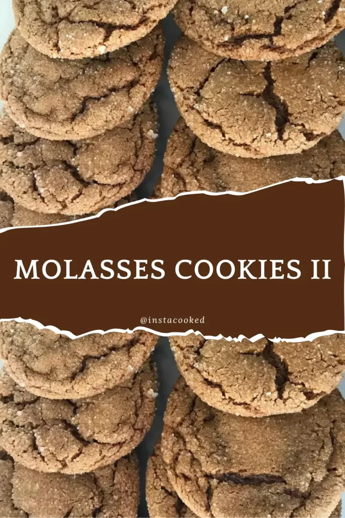 Molasses Cookies IITop Molasses Cookies