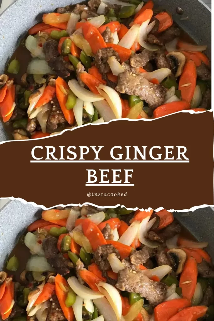 Crispy Ginger Beef Recipe | Easy Homemade Takeout