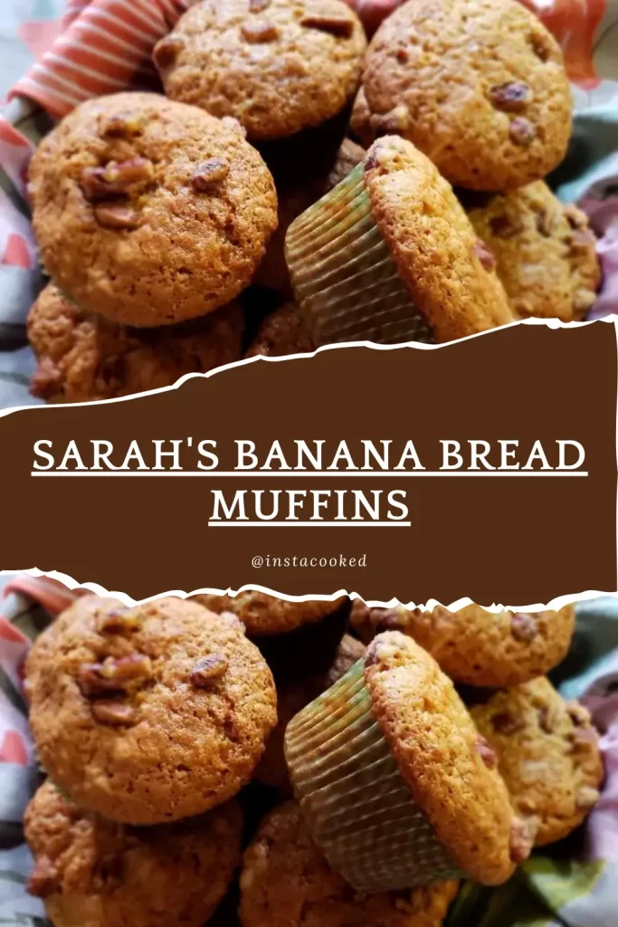 Sarahs Banana Bread Muffins