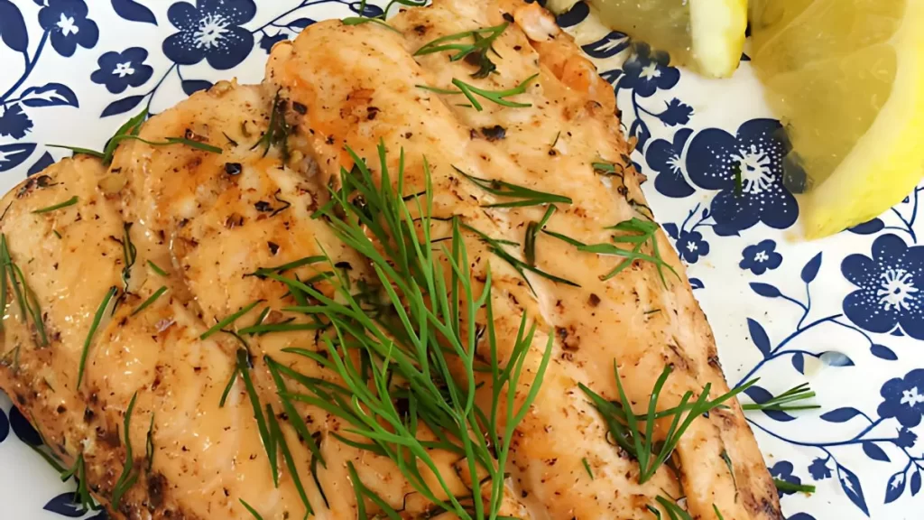 Garlic Lemon Dill Salmon Recipe - Perfectly Crispy and Flavorful