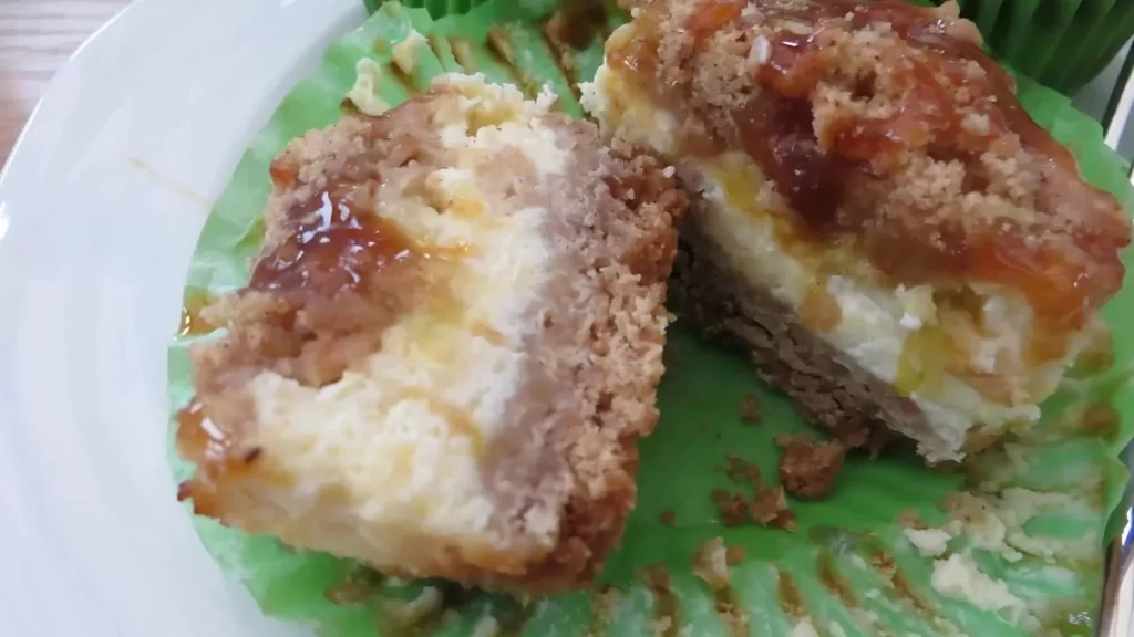 Mini Caramel Apple Cheesecakes