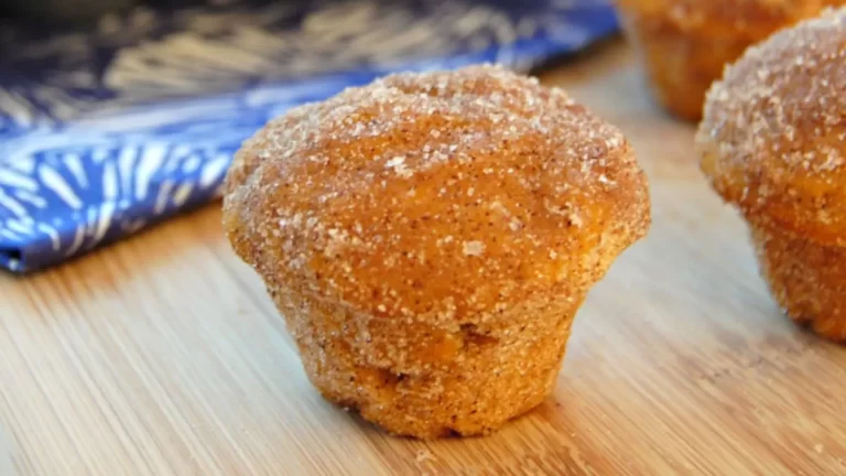 Easy Pumpkin Donut Mini Muffins Recipe