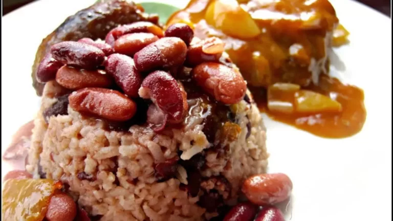 Rice and Beans with Coconut Milk Recipe | Simple & Delicious