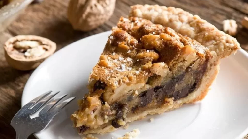 Salty Walnut Chocolate Pie – Sweet & Savory Dessert