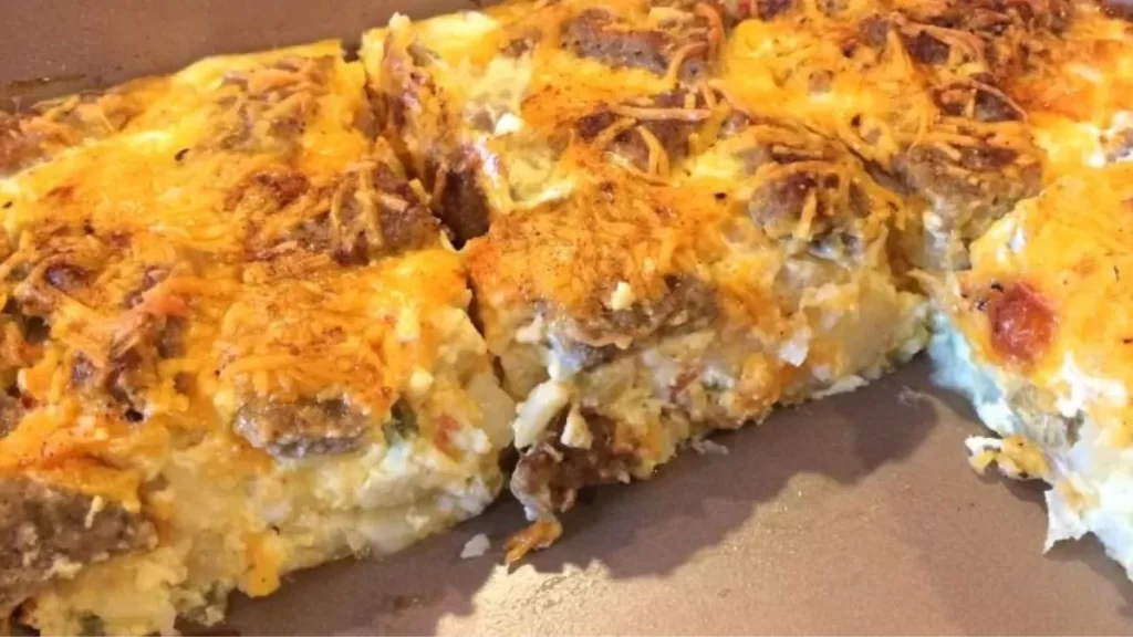 Sausage, Egg, and Potato Breakfast Casserole | Easy Weekend Brunch Recipe