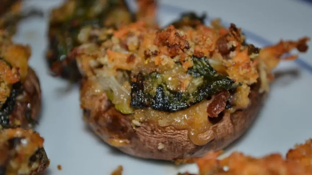 Spinach Stuffed Mushrooms - Flavorful Appetizer